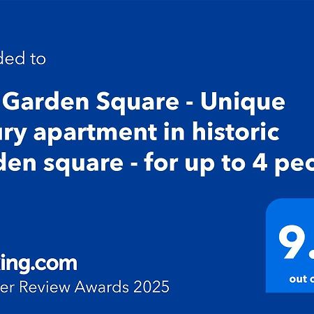 The Garden Square - Unique Luxury Apartment In Historic Garden Square - Ideal For 2 People Γιορκ Εξωτερικό φωτογραφία